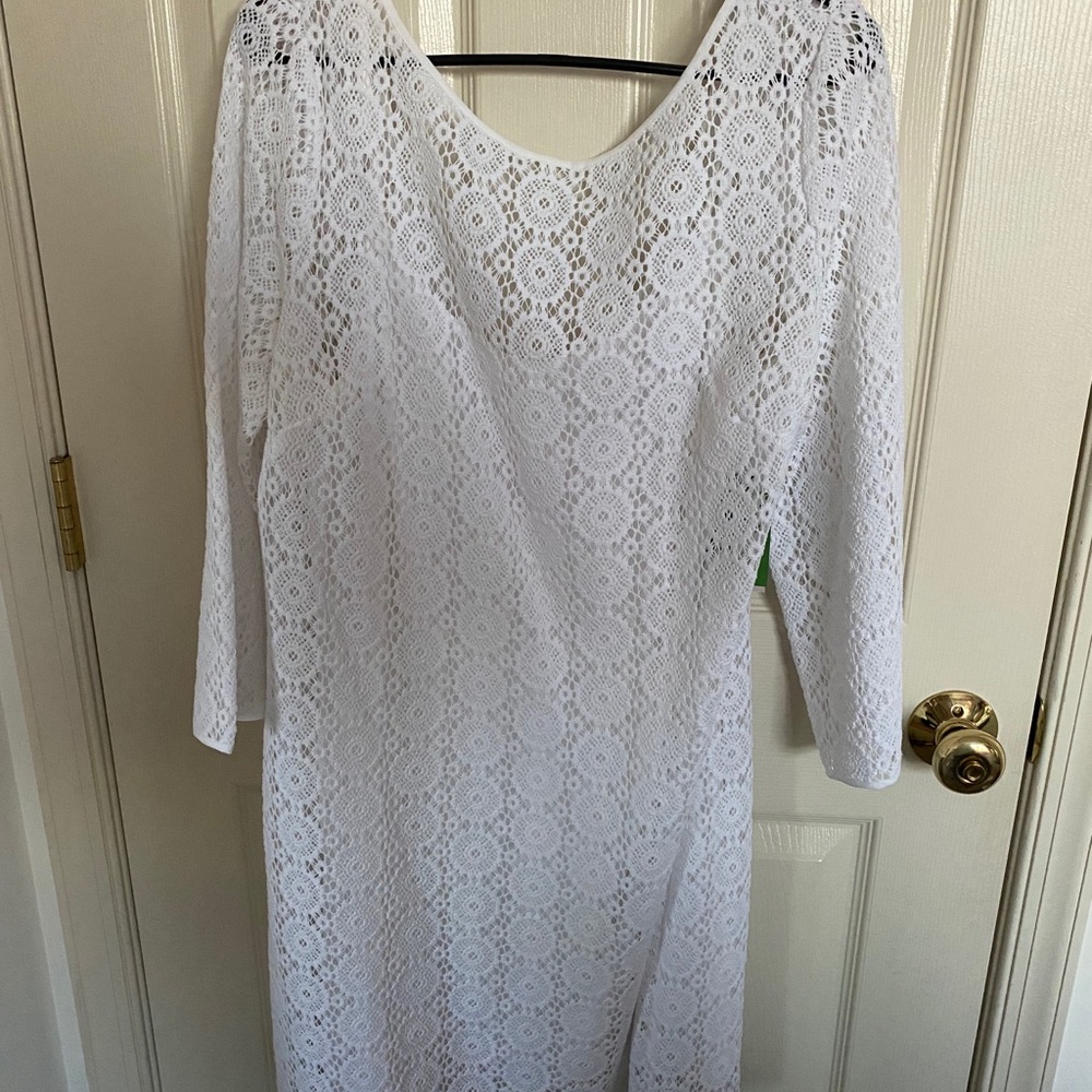 NWT Lilly Pulitzer White Topanga Dress sz XL